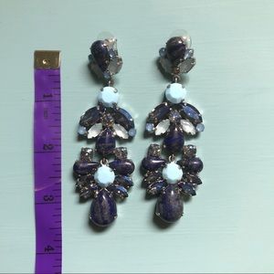 Banana Republic Lapiz Lazuli long Earrings!
